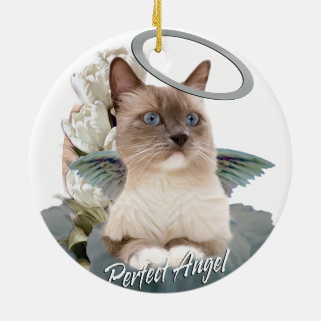 Ragdoll jul Ornament (Baksidan)