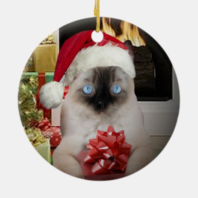 Ragdoll jul Ornament (Baksidan)