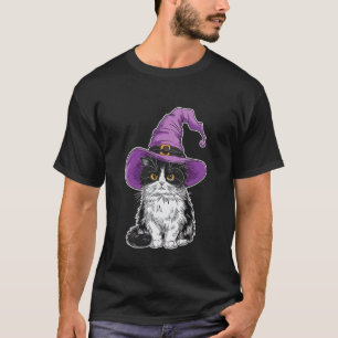 Ragdoll Katt Häxa Halloween T Shirt