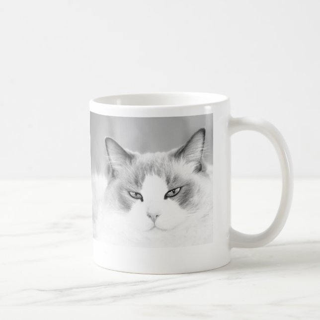 Ragdoll katt kaffemugg (Höger)