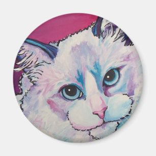 Ragdoll katt magnet