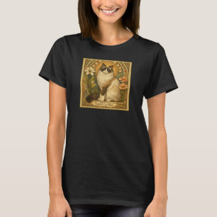 Ragdoll Katt Mamma Present T-shirt – Vacker Blommi