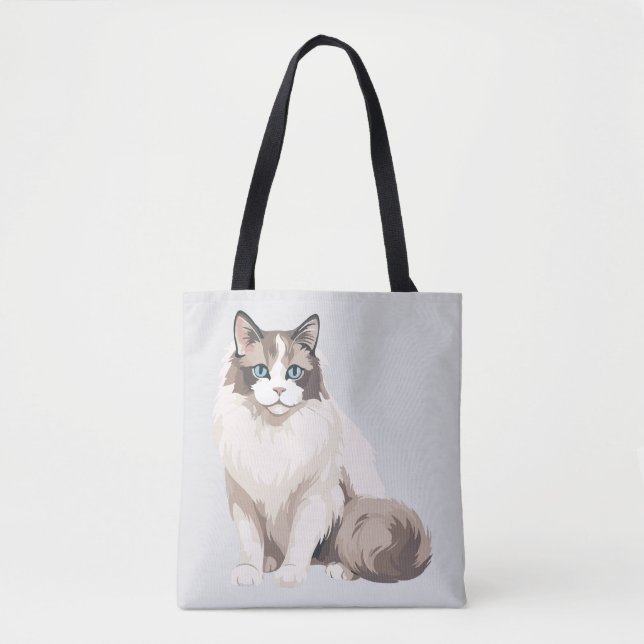 Ragdoll Katt Tygkasse (Framsida)