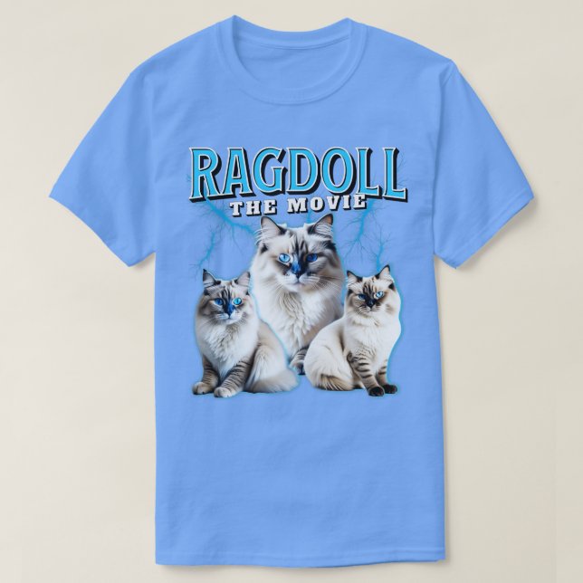 Ragdoll kattar filmen t shirt (Design framsida)
