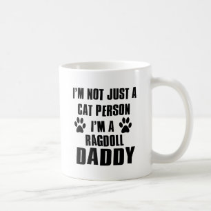 Ragdoll kattdesigner kaffemugg