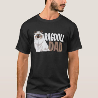 Ragdoll Kattpappa Kattägare T Shirt