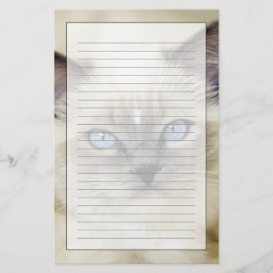 Ragdoll-kattunge Brevpapper