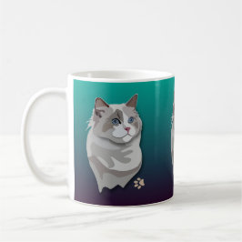 Ragdoll kattungemugg kaffemugg