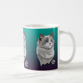 Ragdoll kattungemugg kaffemugg
