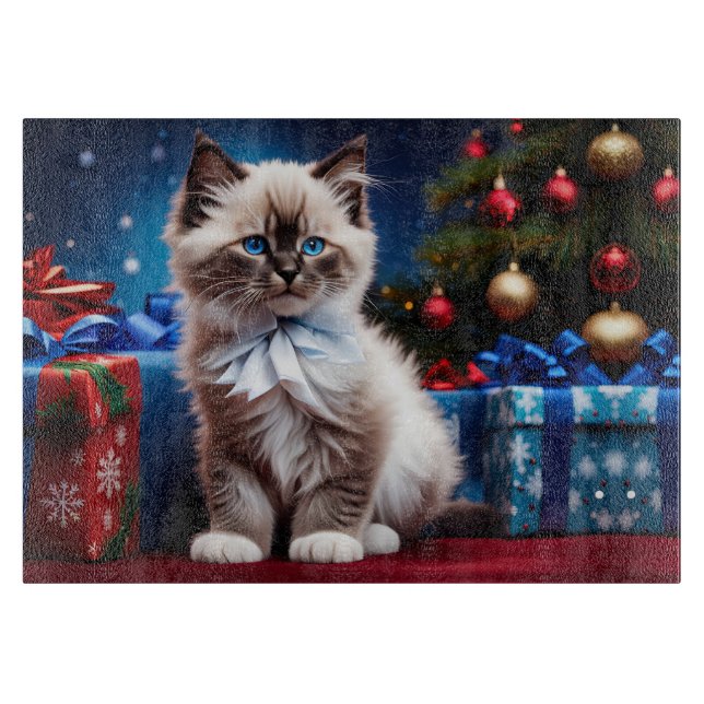 Ragdoll Kitten Julklapp (Framsidan)