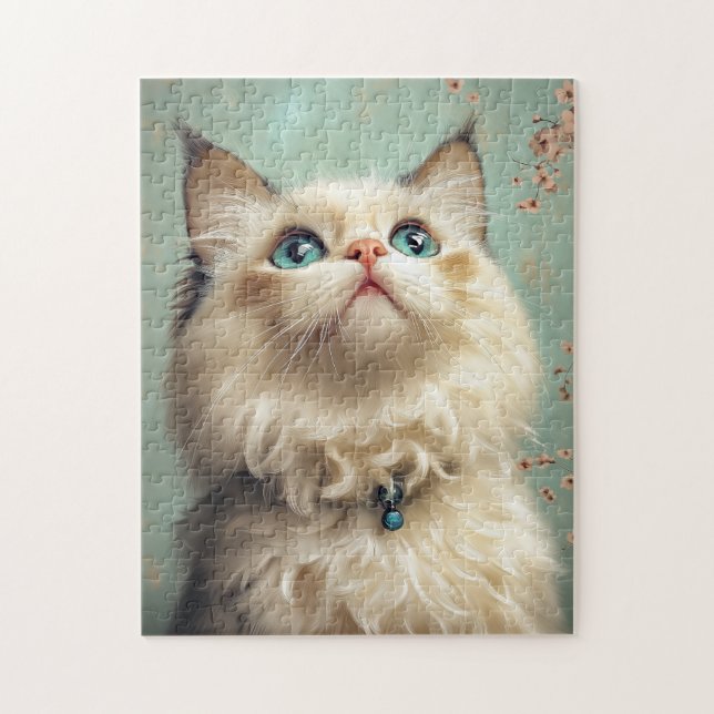 Ragdoll kitten pussel (Vertikal)