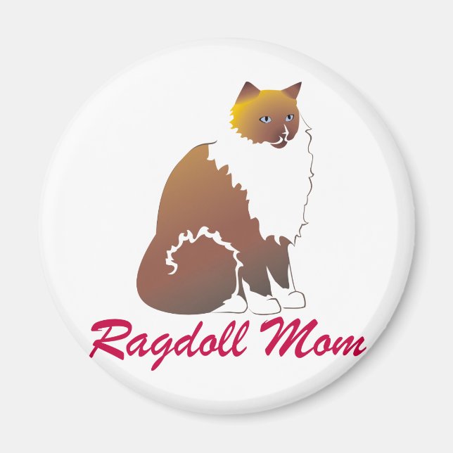 Ragdoll Mamma Magnet (Framsidan)