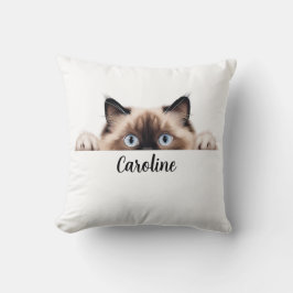 Ragdoll Peeking Cats Sublication Bundle Graphic Kudde