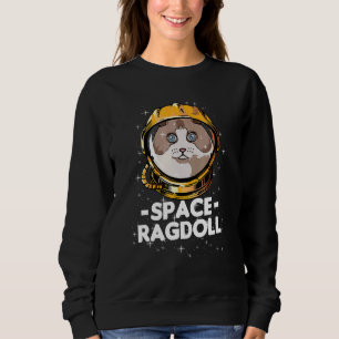 Ragdoll Space Astronaut Cat Mamma T Shirt