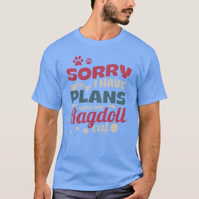 RagdollCat-kattras som ger gåva T Shirt (Framsida)