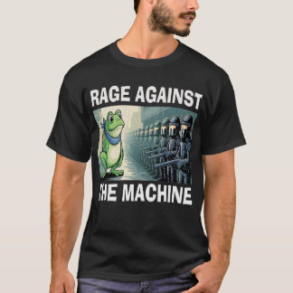 Rage Against The Machine Portland Frog Protest T Shirt