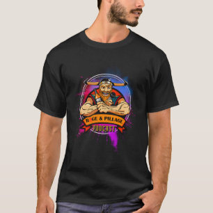 Rage and Pillage Podcast Multi-Färg T Shirt