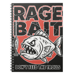 Rage Bait, Don’t Feed The Trolls Anteckningsbok
