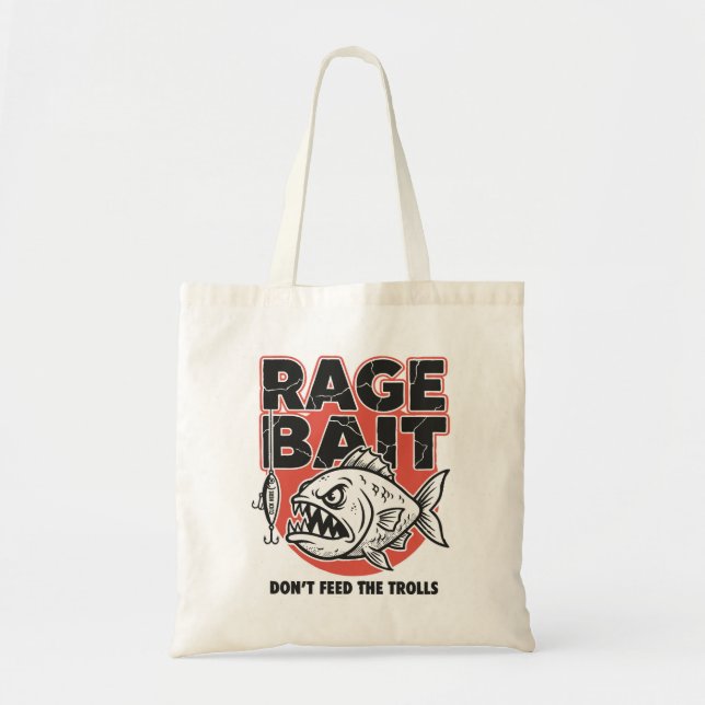 Rage Bait, Mata inte Trollarna Tygkasse (Framsidan)