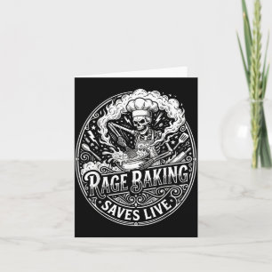 Rage Baking Sparar Live Roligt Kaos Kök Kort