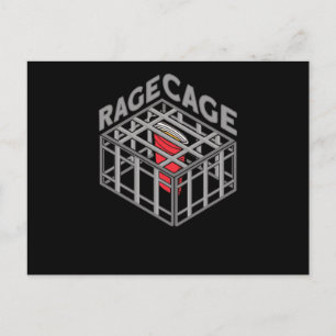 Rage Cage Drink Alcohol Party Drinking Game Vykort