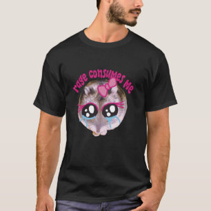 Rage förbrukar mig ledsen hamstermembrancoquette b t shirt