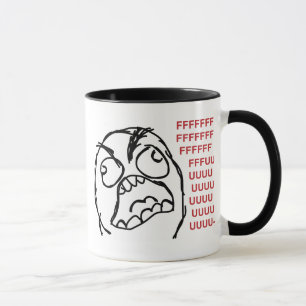 Rage guy fuuu fuuu fuuu mugg