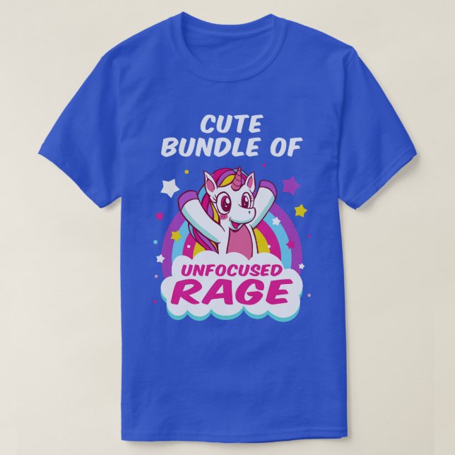 Rage II-paket utan fokus T Shirt (Design framsida)