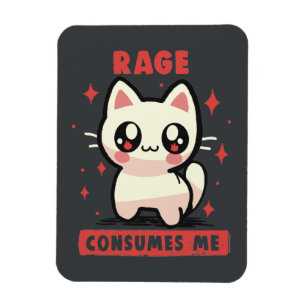 Rage konsumerar mig magnet