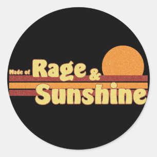 Rage-n-Sunshine Runt Klistermärke