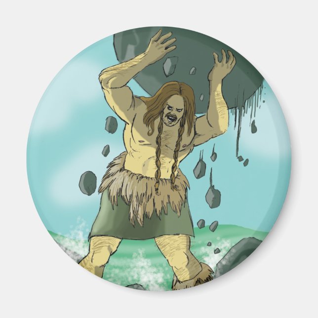 Rage of McCool Fridge Magnet (Framsidan)