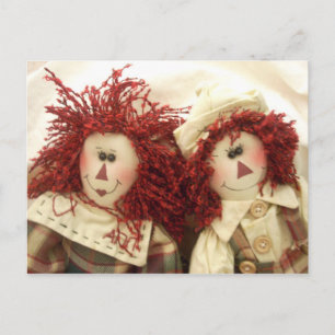 Ragedy Dolls Postcards Vykort