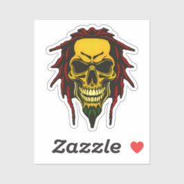 Raggae jusqu'à la mort klistermärken