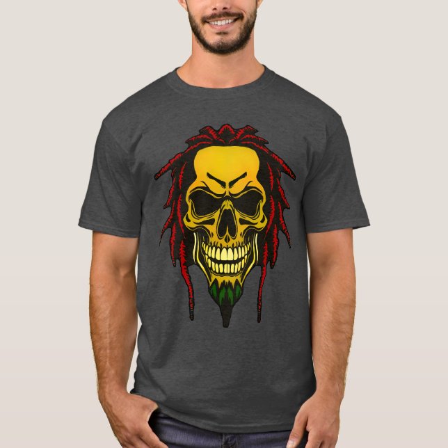 Raggae jusqu'à la mort  t shirt (Framsida)