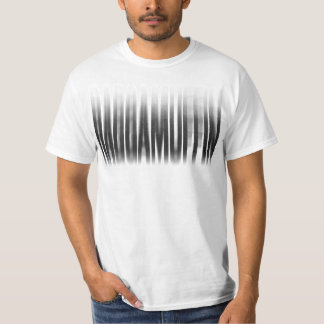 Raggamuffin Bludda Effect Typografi Reggae T Shirt