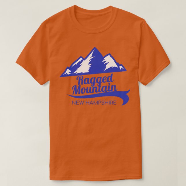 Ragged Mountain ski New Hampshire 1 T Shirt (Design framsida)