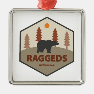 Raggeds Wilderness Colorado Bear Julgransprydnad Metall