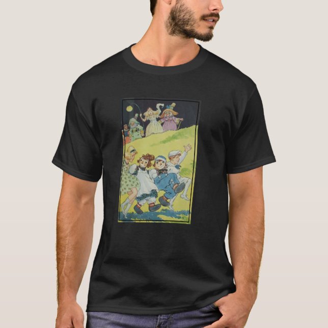 Raggedy Ann & Andy Bok Illustration (1924) T Shirt (Framsida)