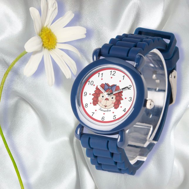 Raggedy Ann Ansikte Personlig Armbandsur (Skapare uppladdad)