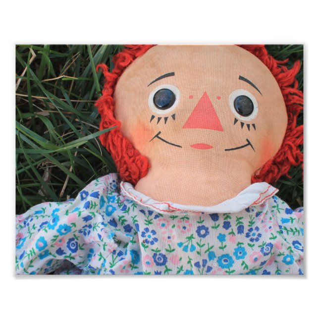 Raggedy Ann Doll 1 Fototryck (Framsidan)