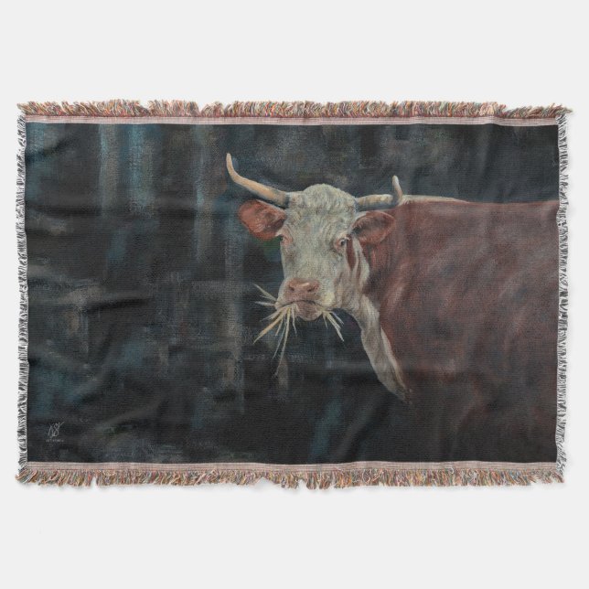 "Raggedy"  Throw Blanket Filt (Framsidan)