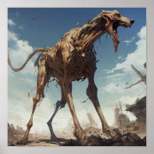 Raging Behemoth: Furious Giant Hund Poster