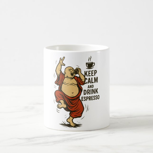 Raging Buddha Kaffemugg (Center)