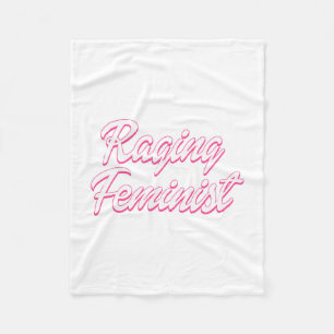 Raging Feminist Doll Fleecefilt
