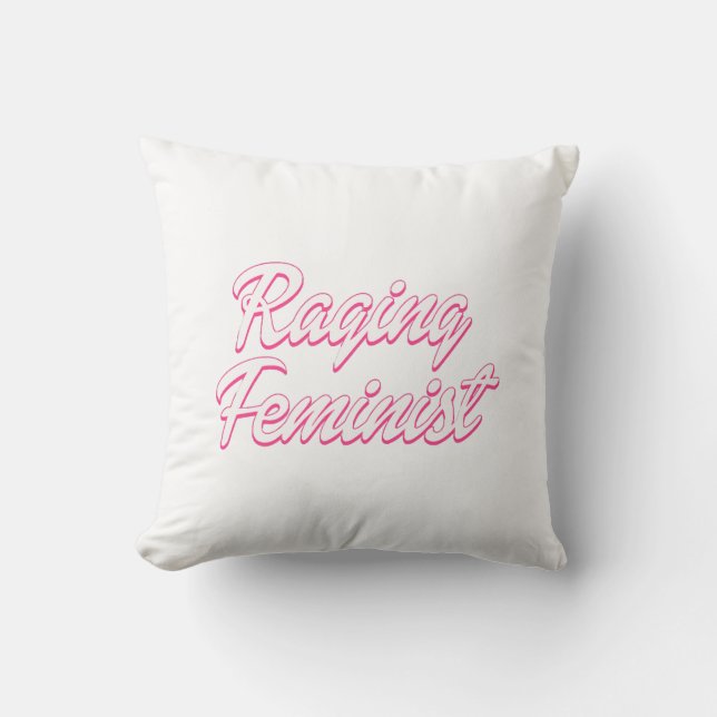 Raging Feminist Doll Kudde (Framsida)