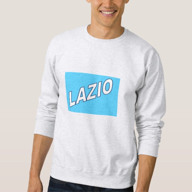 Raglan Sweat grått LAZIO ITALIA Lång Ärmad Tröja (Framsida)