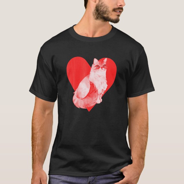 Ragmuffin Katt T Shirt (Framsida)