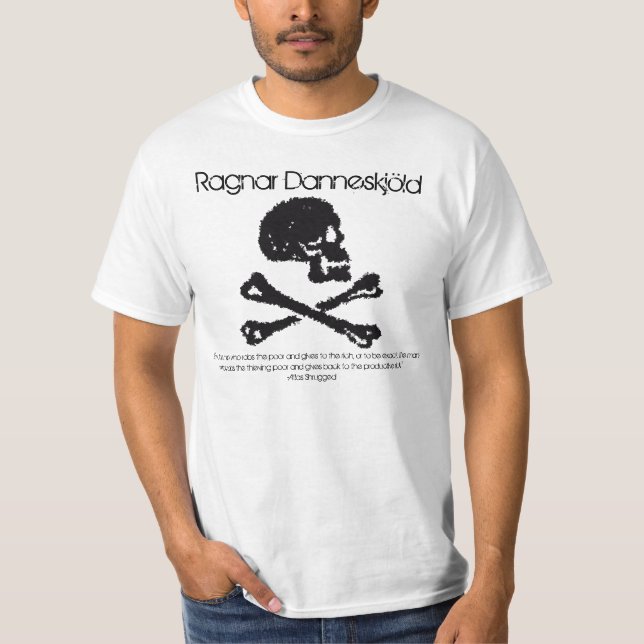 Ragnar Danneskjöld T-shirt (Framsida)