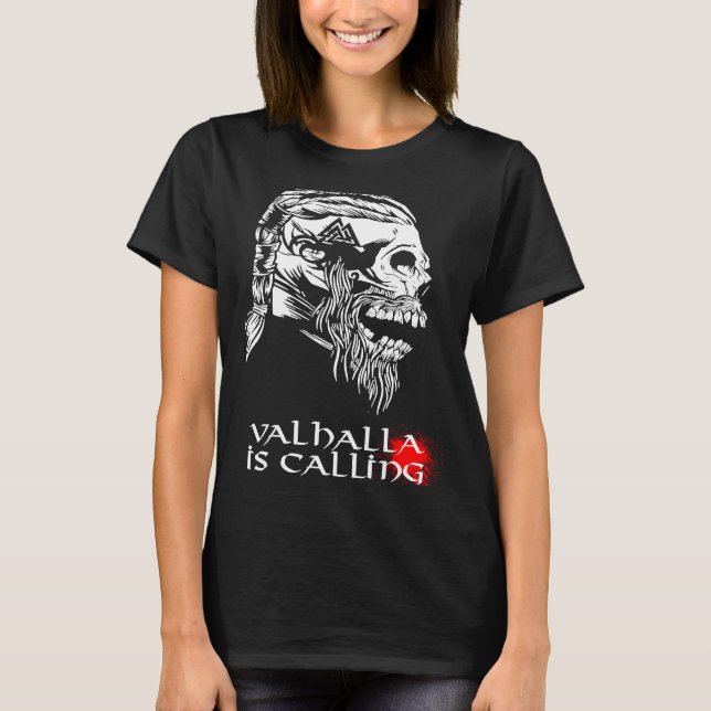 Ragnar Lodbrok Viking Ragnar Lothbrok T Shirt (Framsida)