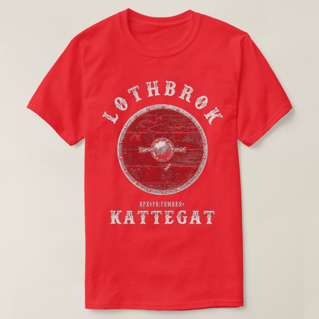 Ragnar Lothbrok Kattegat Classic TShirt T Shirt (Design framsida)